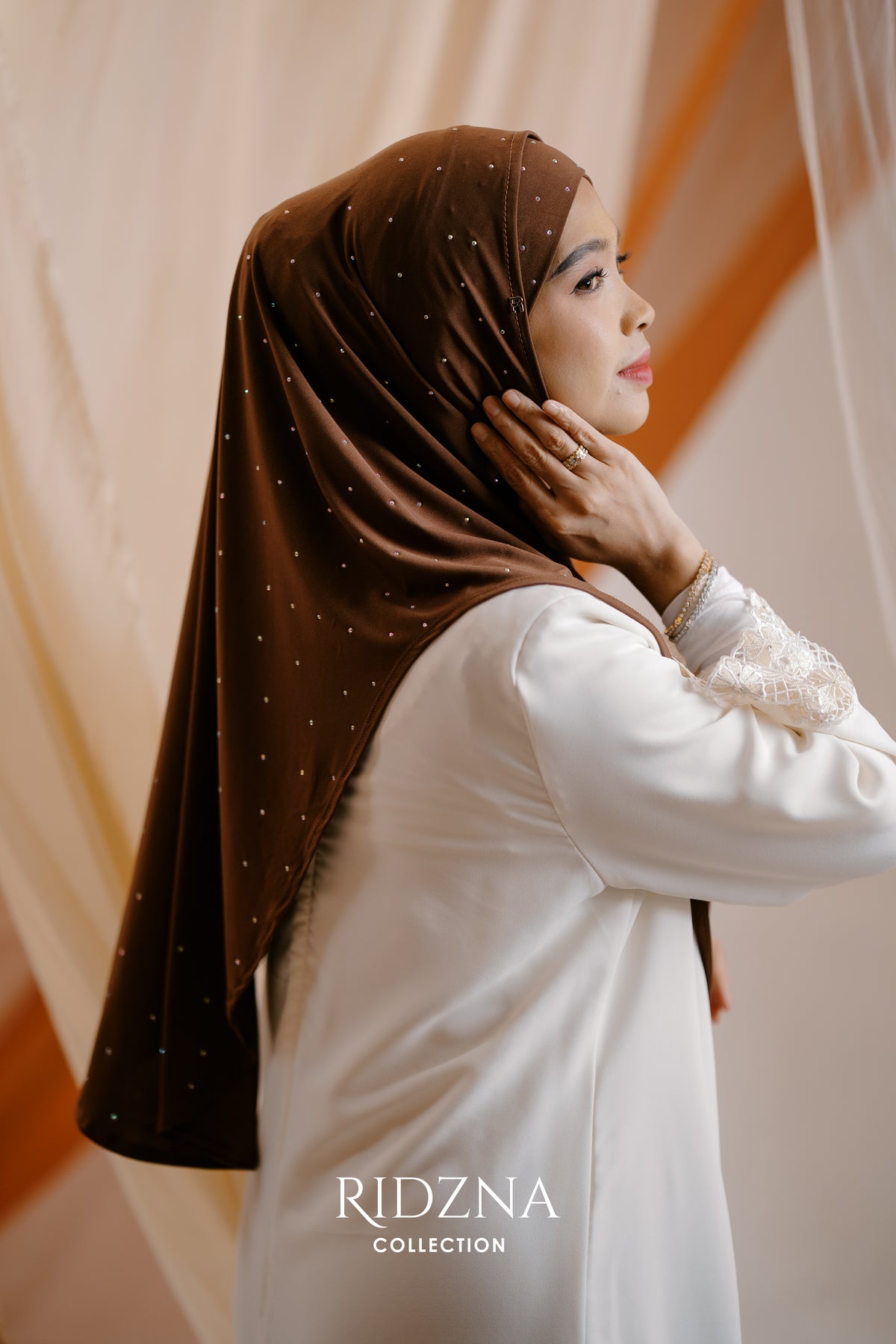 Ridzna Hijab 2-in-1 Diamonds