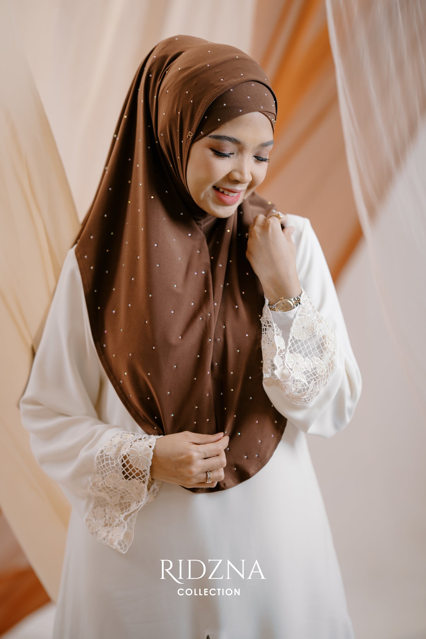 Ridzna Hijab 2-in-1 Diamonds