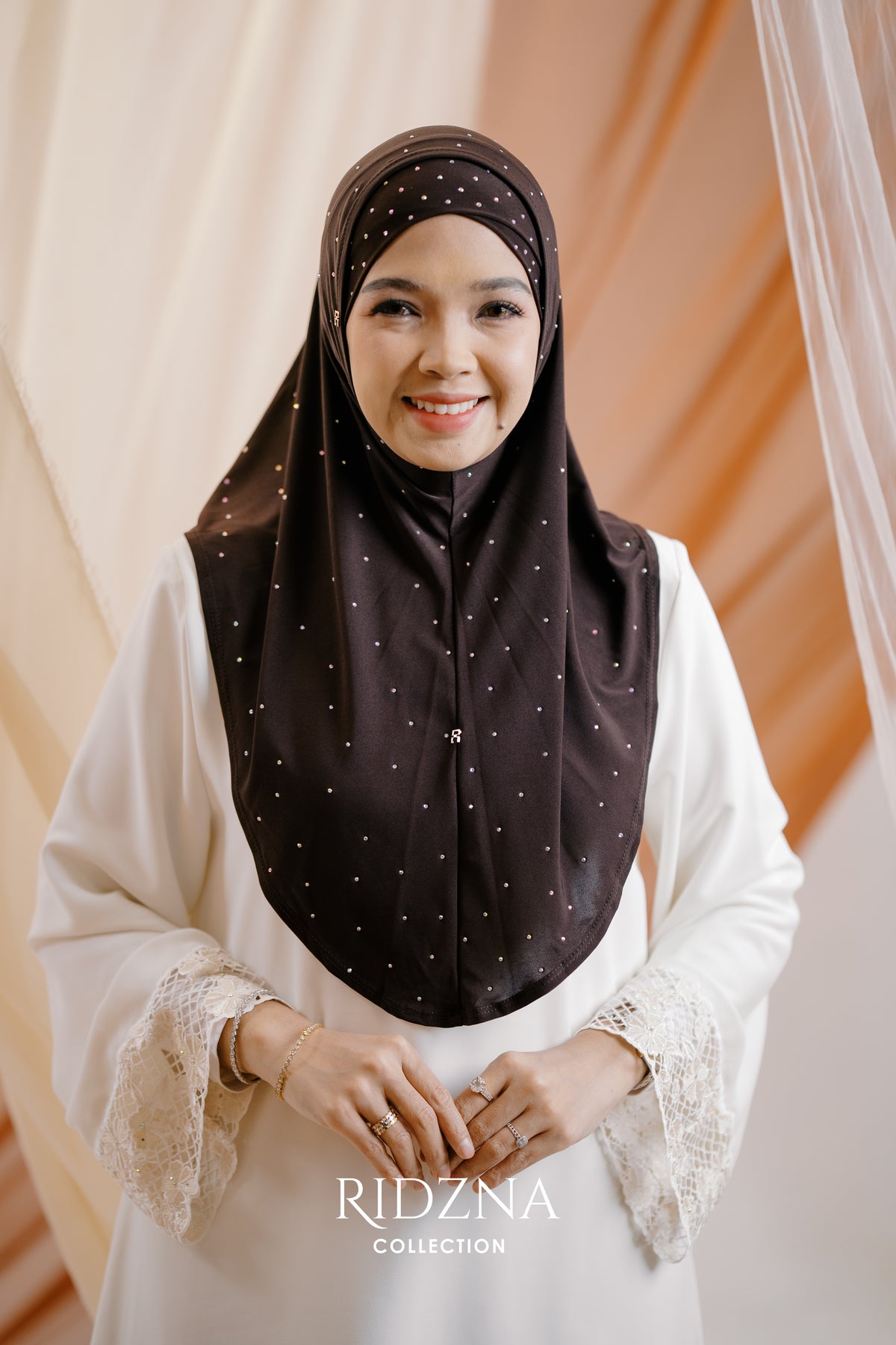 Ridzna Hijab 2-in-1 Diamonds