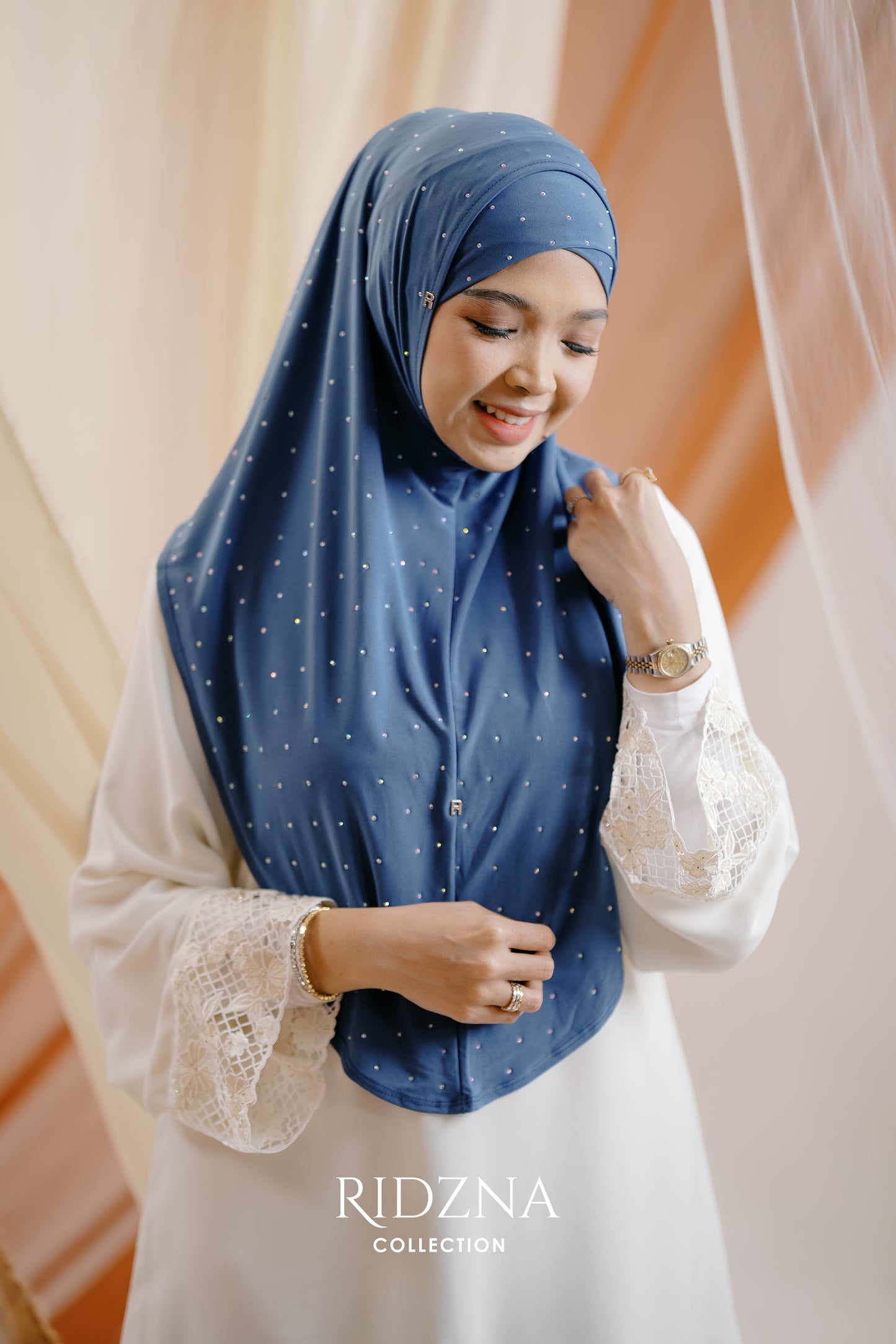 Ridzna Hijab 2-in-1 Diamonds