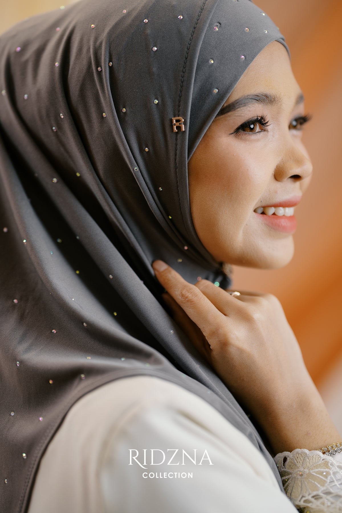 Ridzna Hijab 2-in-1 Diamonds
