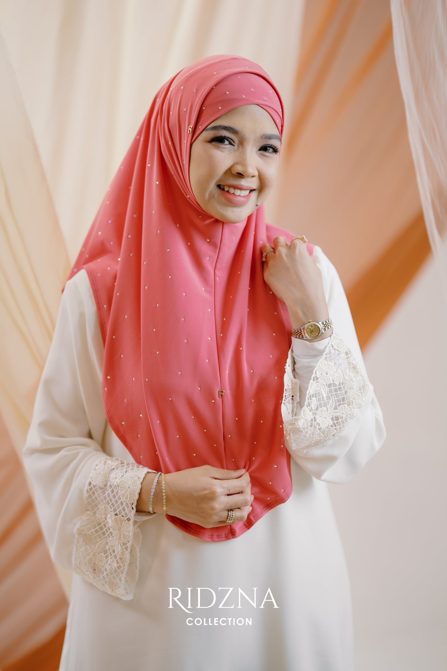 Ridzna Hijab 2-in-1 Diamonds