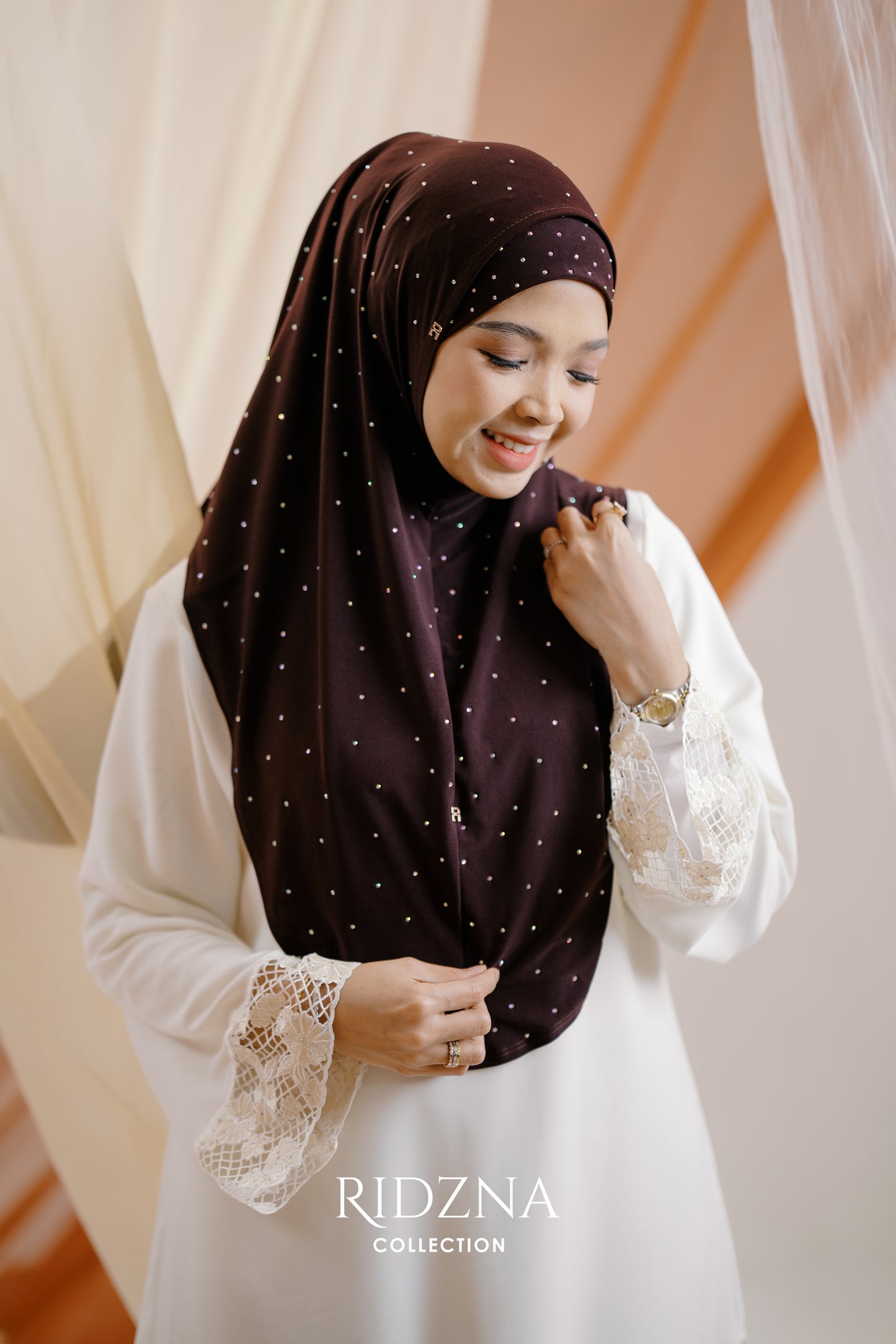 Ridzna Hijab 2-in-1 Diamonds