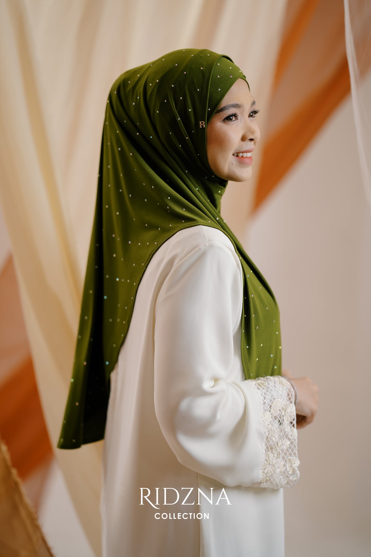 Ridzna Hijab 2-in-1 Diamonds