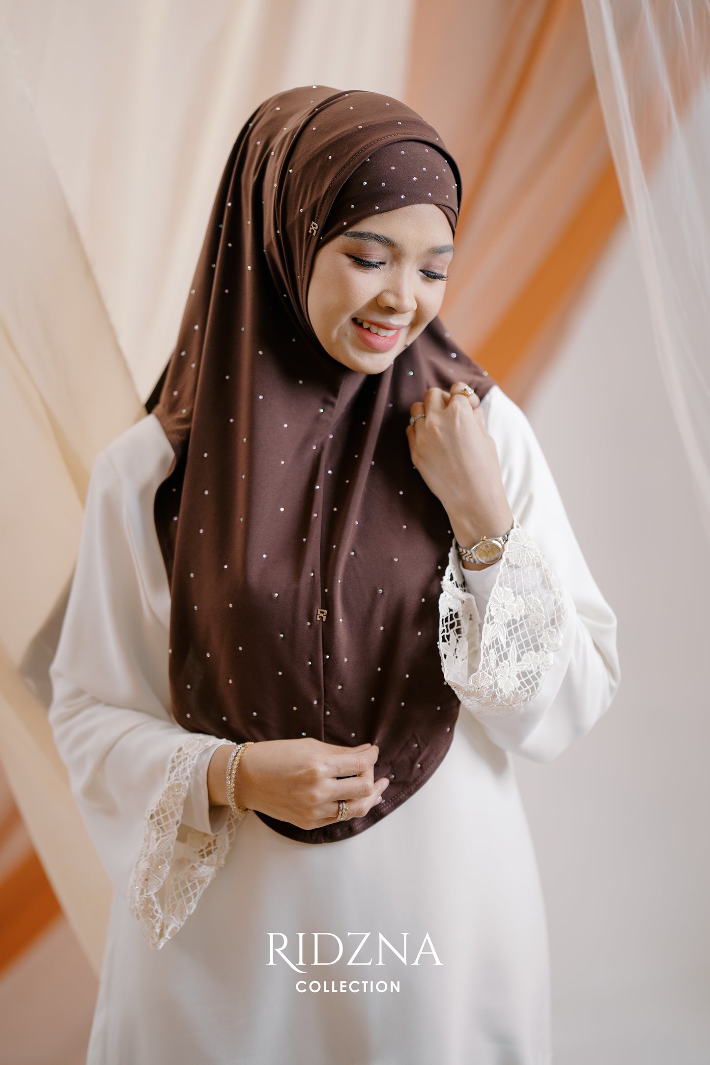 Ridzna Hijab 2-in-1 Diamonds