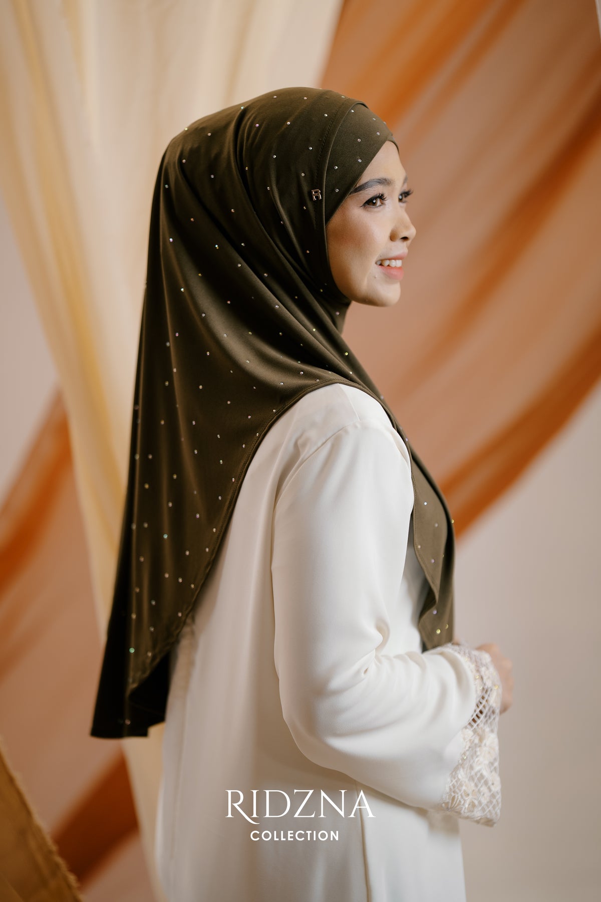 Ridzna Hijab 2-in-1 Diamonds