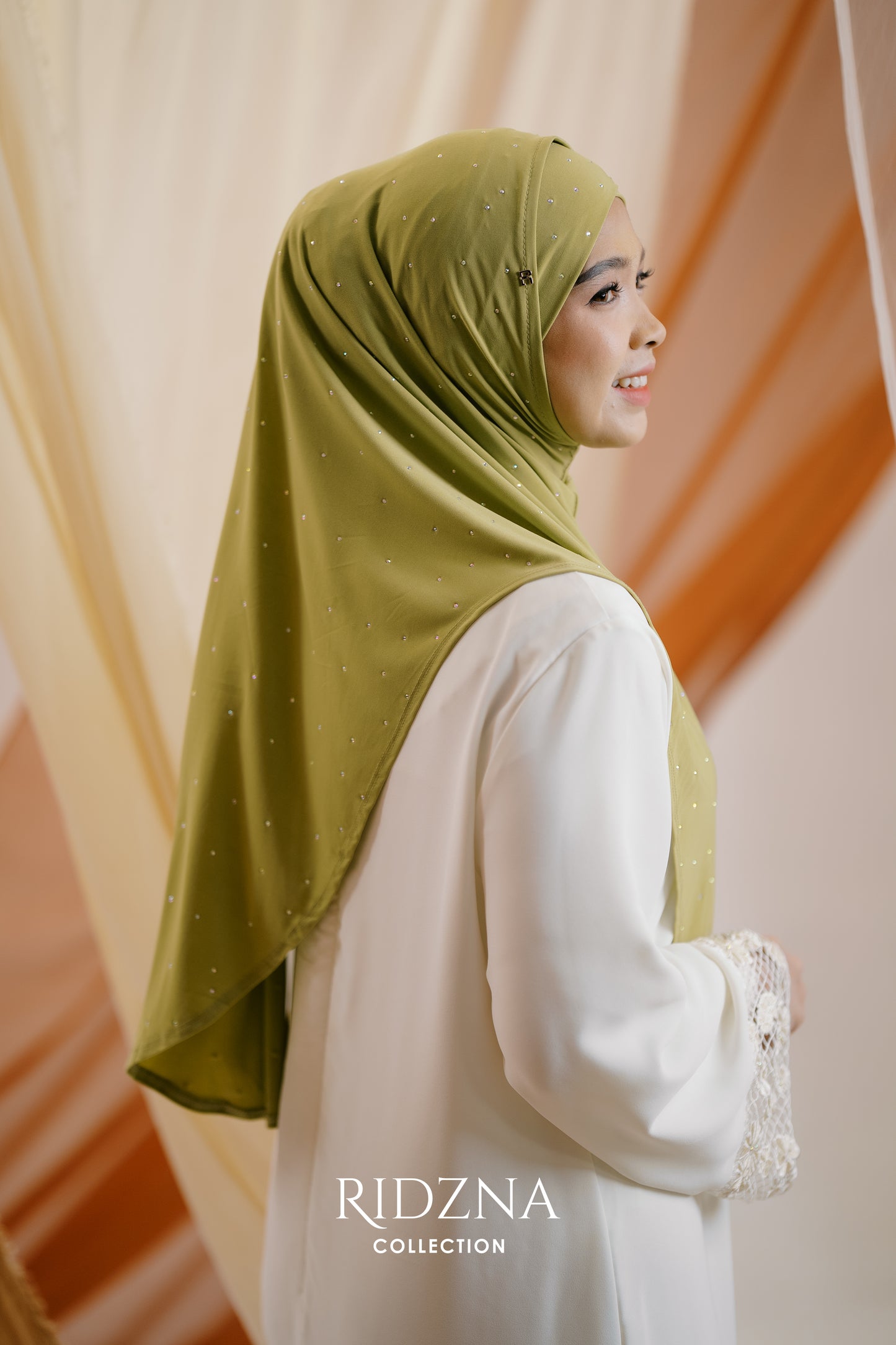 Ridzna Hijab 2-in-1 Diamonds