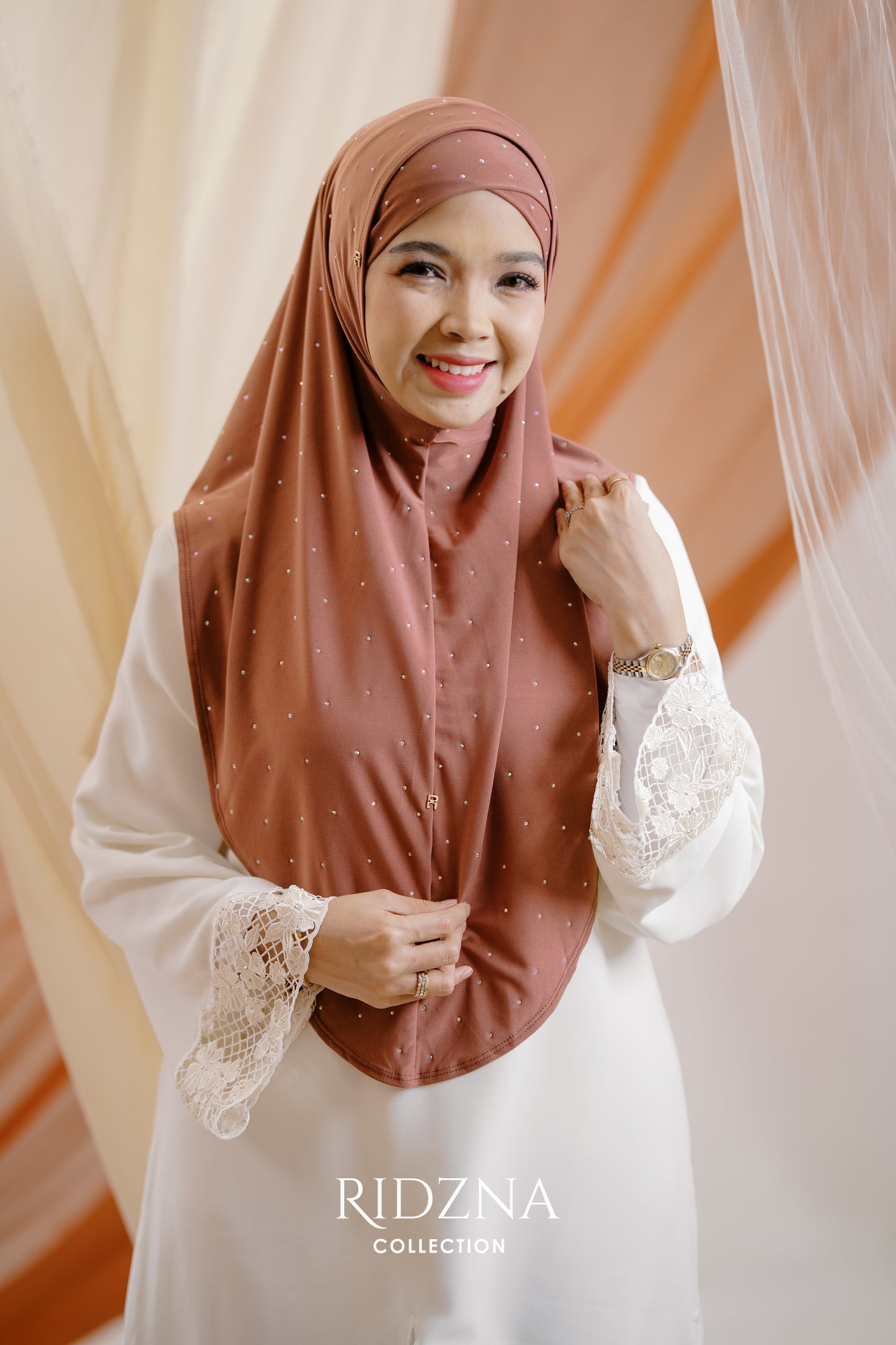 Ridzna Hijab 2-in-1 Diamonds