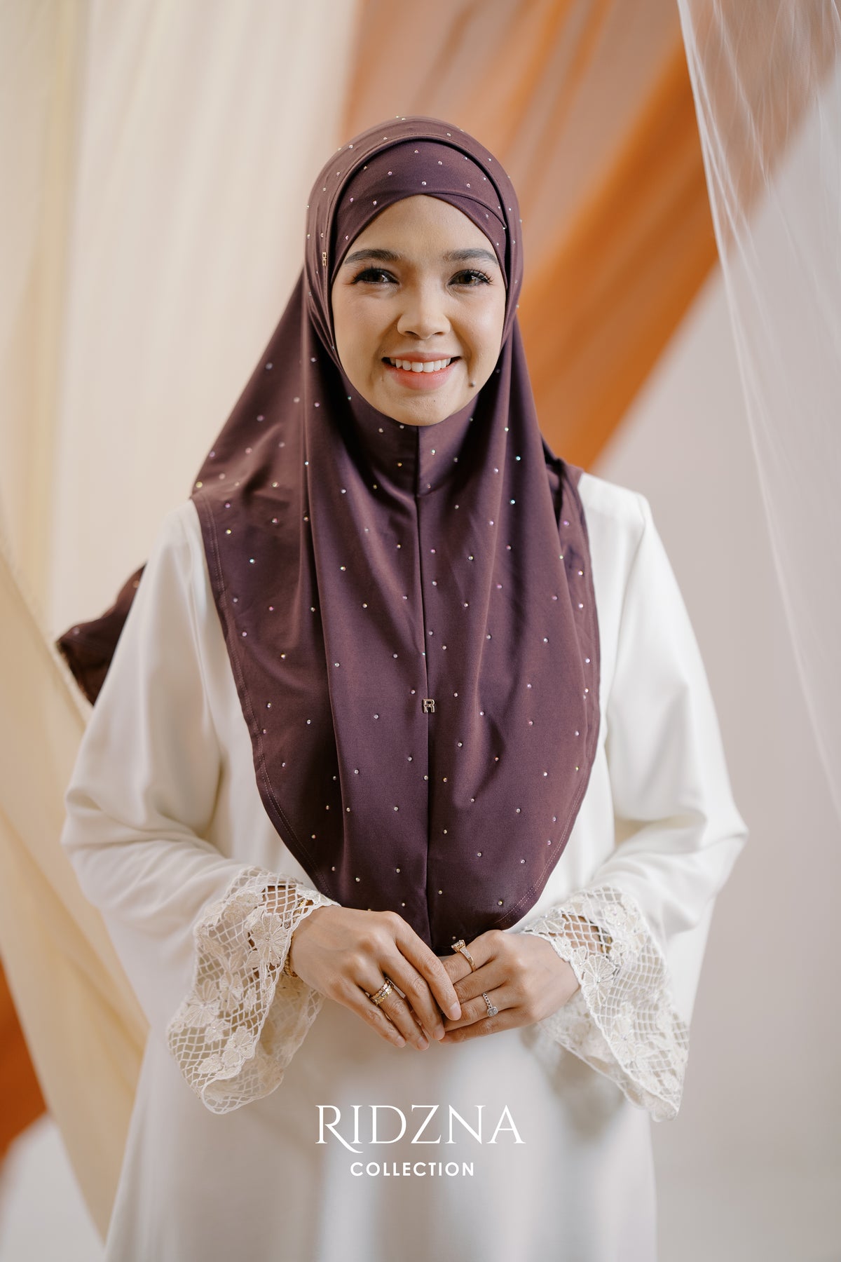 Ridzna Hijab 2-in-1 Diamonds