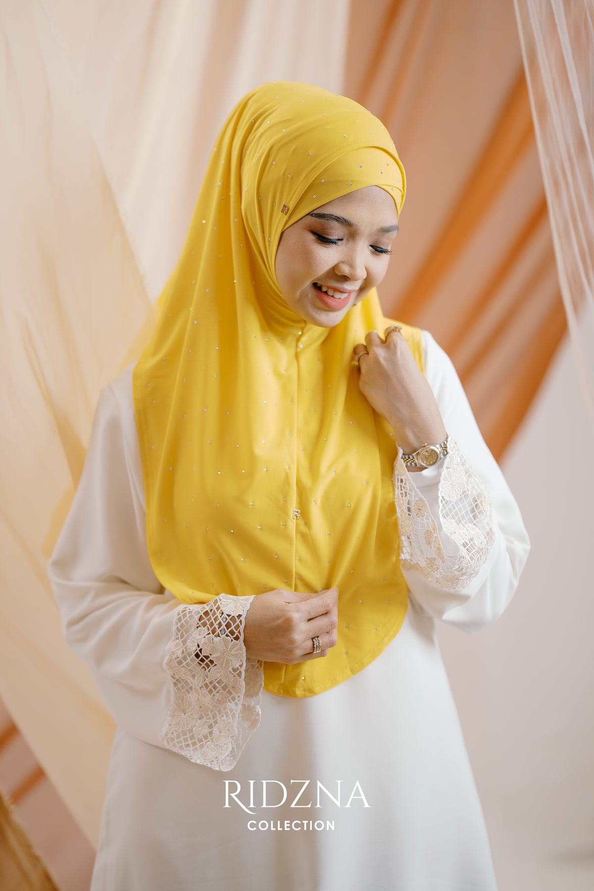 Ridzna Hijab 2-in-1 Diamonds