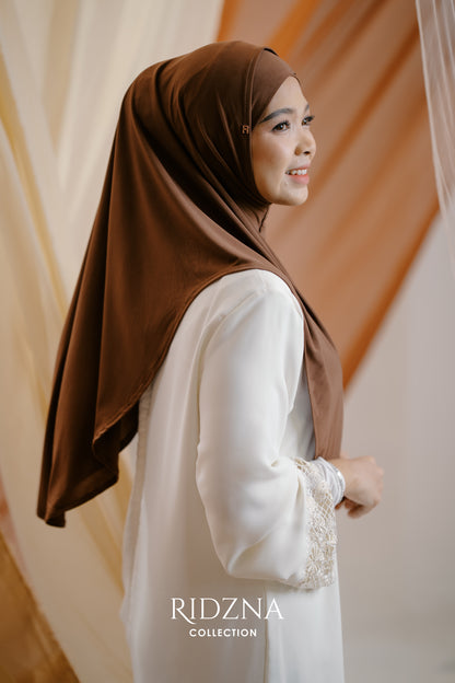 Ridzna Hijab 2-in-1 Plain