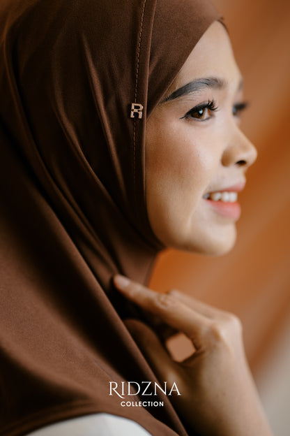 Ridzna Hijab 2-in-1 Plain
