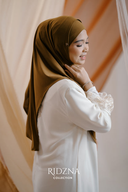 Ridzna Hijab 2-in-1 Plain