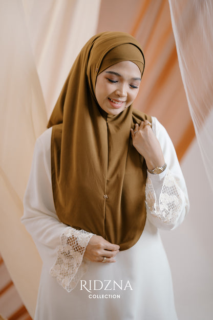 Ridzna Hijab 2-in-1 Plain