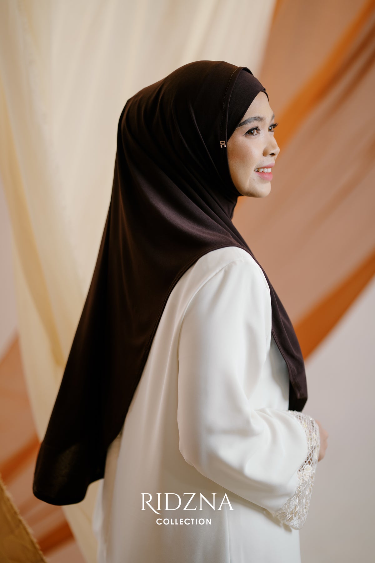 Ridzna Hijab 2-in-1 Plain