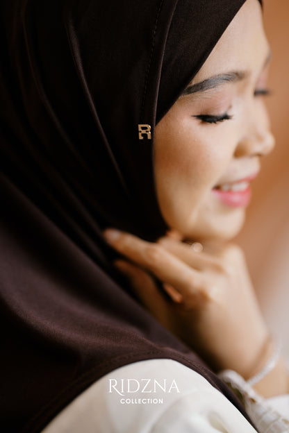 Ridzna Hijab 2-in-1 Plain