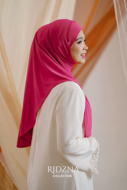 Ridzna Hijab 2-in-1 Plain