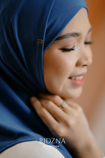 Ridzna Hijab 2-in-1 Plain