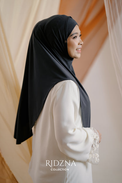 Ridzna Hijab 2-in-1 Plain