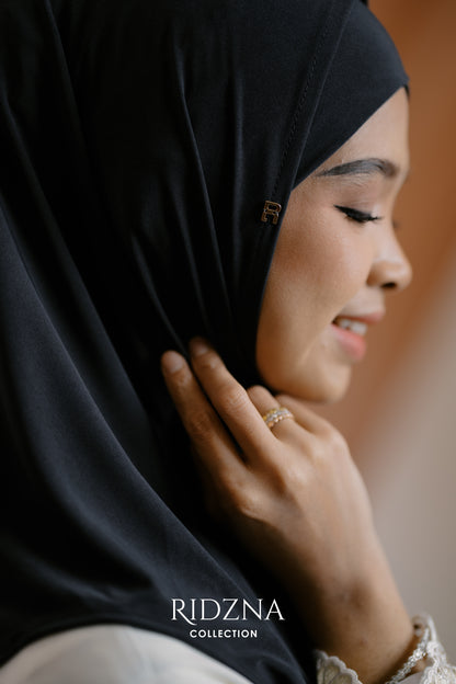 Ridzna Hijab 2-in-1 Plain