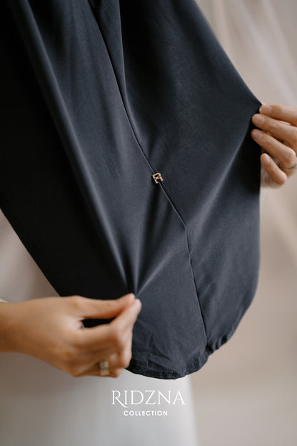 Ridzna Hijab 2-in-1 Plain