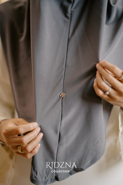 Ridzna Hijab 2-in-1 Plain