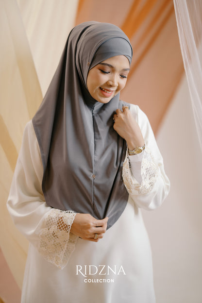 Ridzna Hijab 2-in-1 Plain
