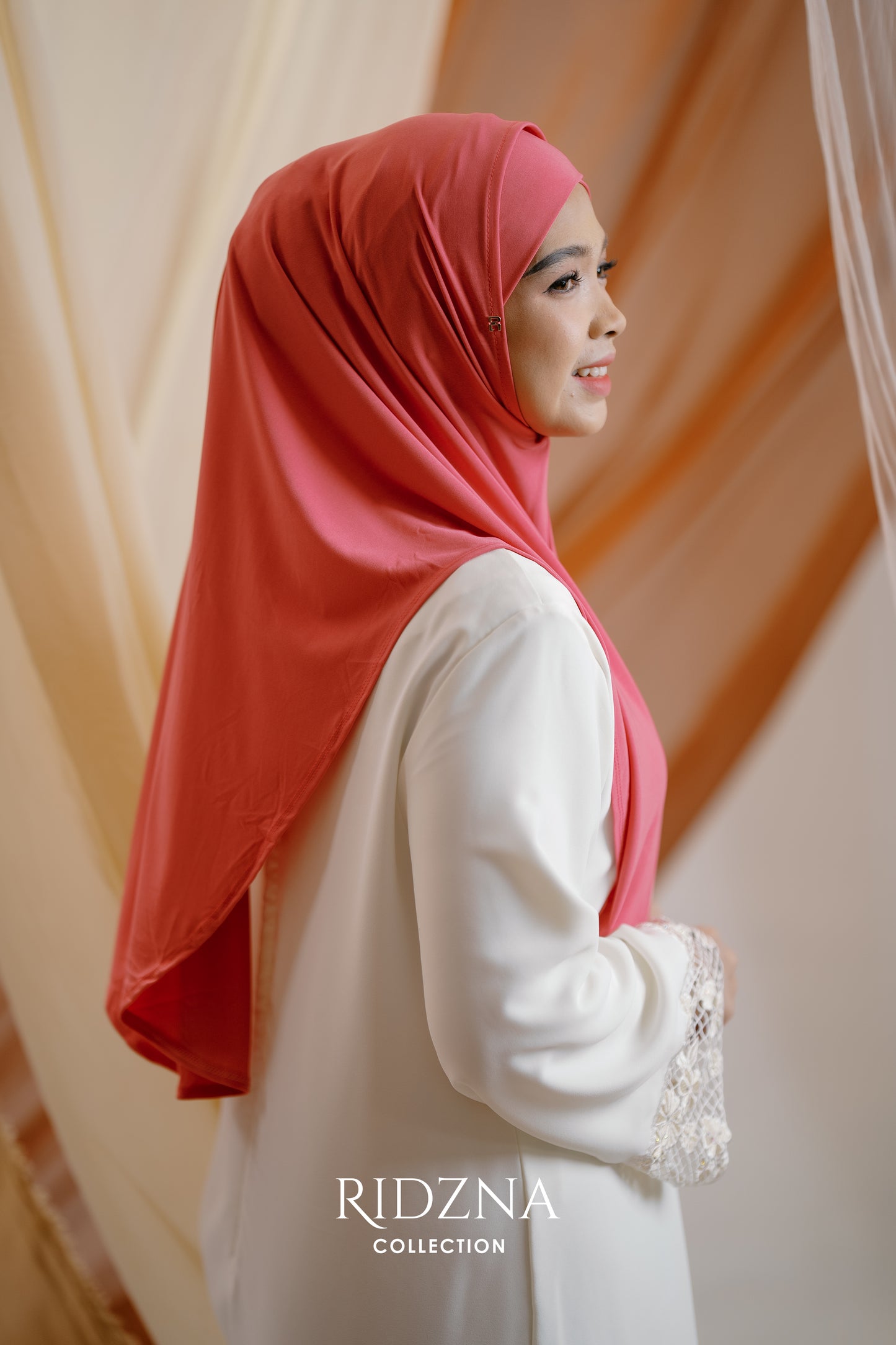 Ridzna Hijab 2-in-1 Plain
