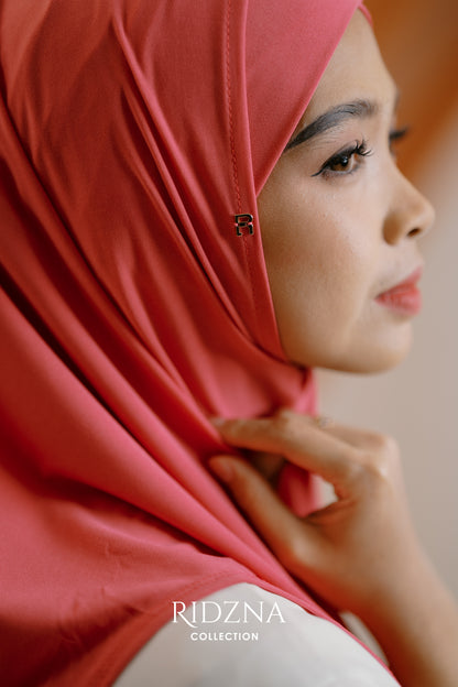 Ridzna Hijab 2-in-1 Plain