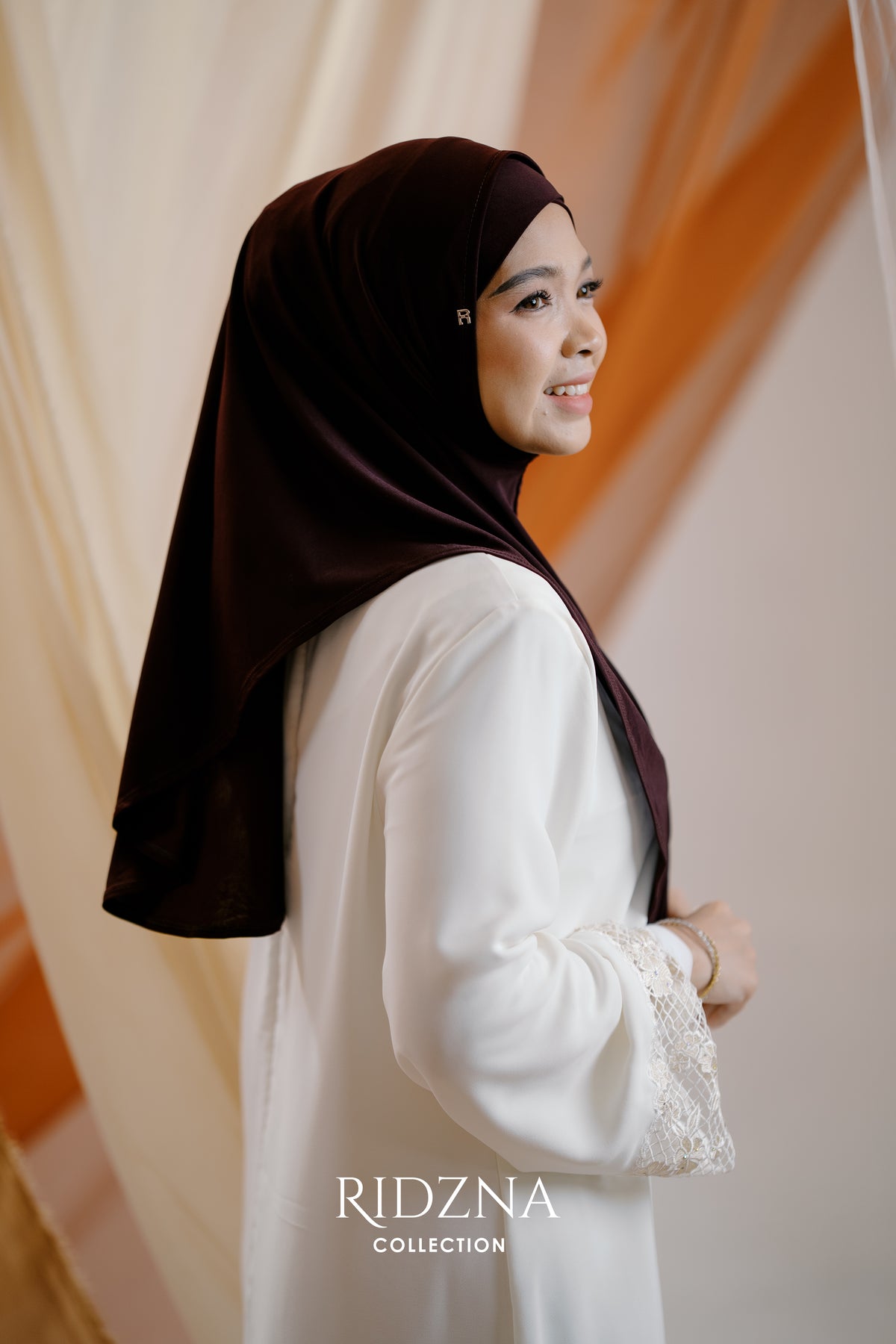 Ridzna Hijab 2-in-1 Plain