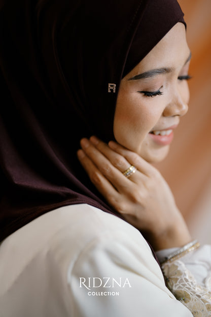 Ridzna Hijab 2-in-1 Plain