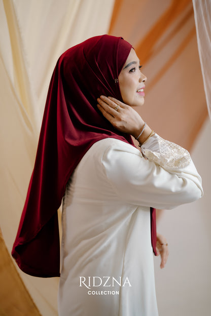 Ridzna Hijab 2-in-1 Plain