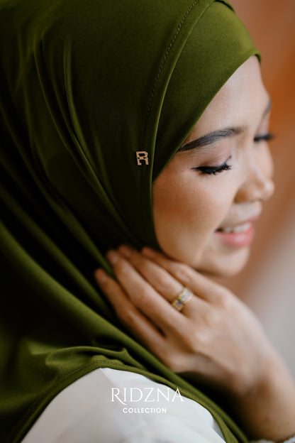 Ridzna Hijab 2-in-1 Plain