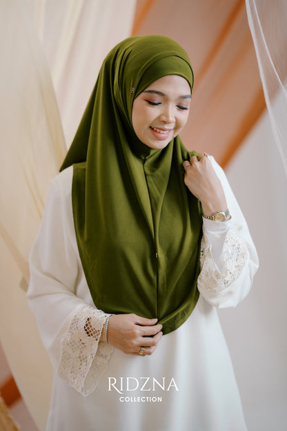 Ridzna Hijab 2-in-1 Plain
