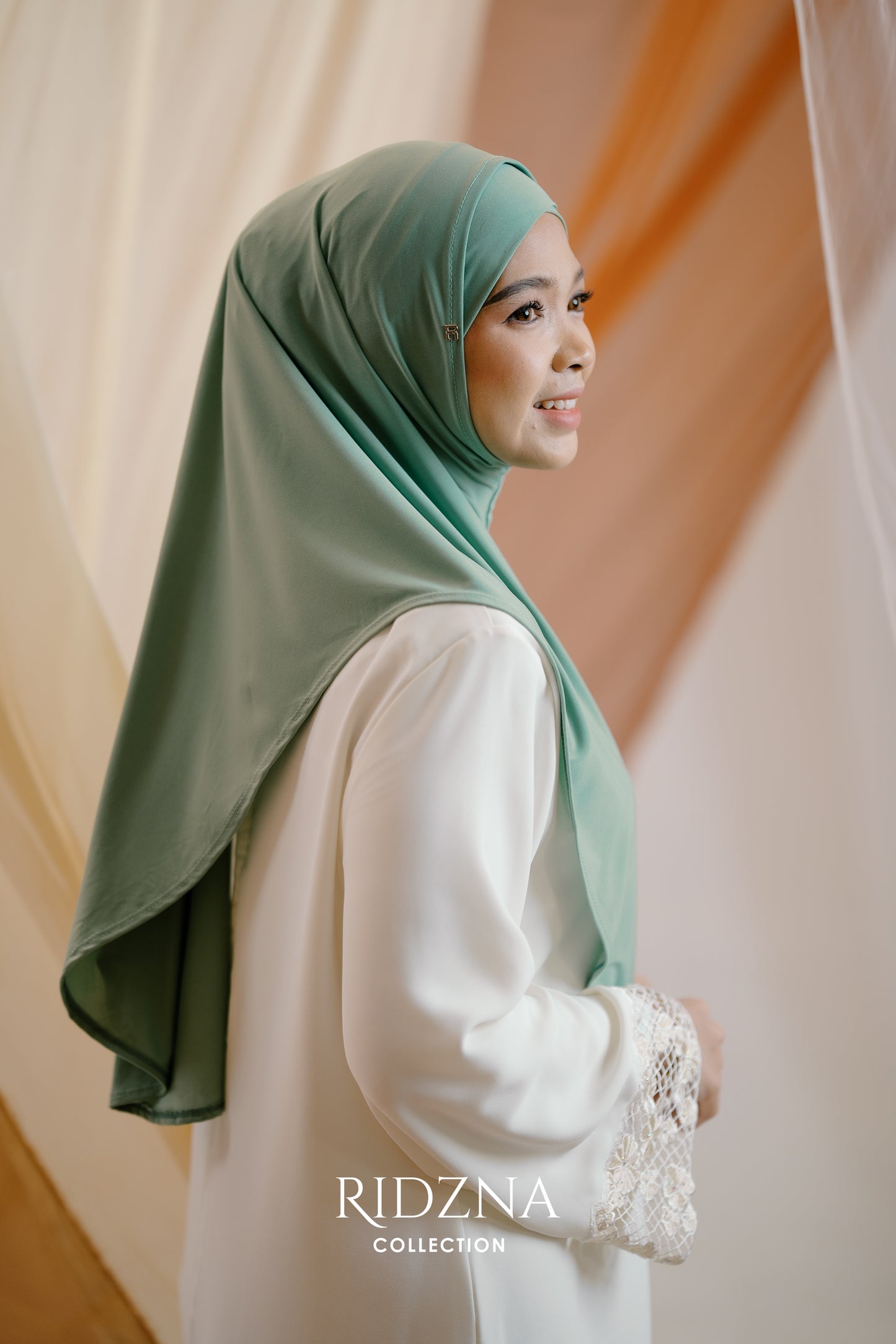 Ridzna Hijab 2-in-1 Plain