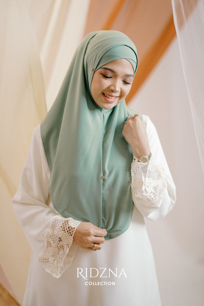 Ridzna Hijab 2-in-1 Plain