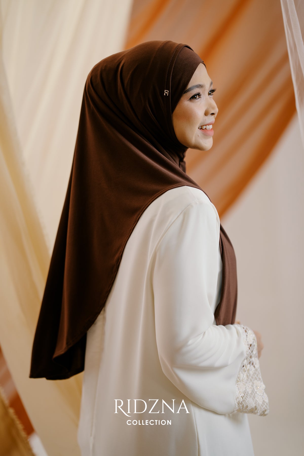 Ridzna Hijab 2-in-1 Plain