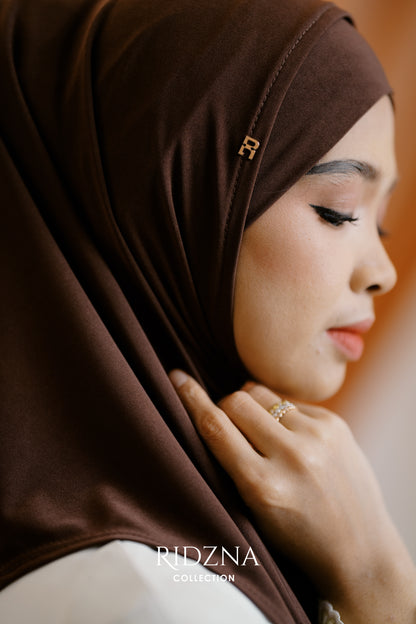 Ridzna Hijab 2-in-1 Plain