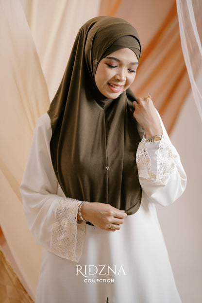 Ridzna Hijab 2-in-1 Plain