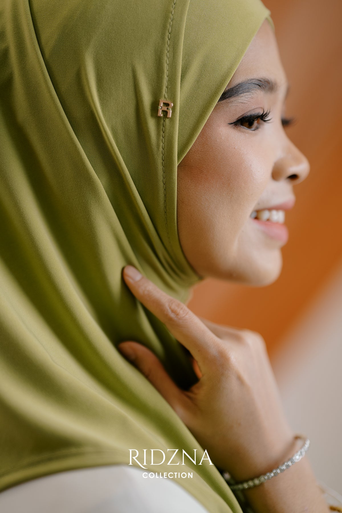 Ridzna Hijab 2-in-1 Plain