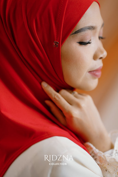 Ridzna Hijab 2-in-1 Plain