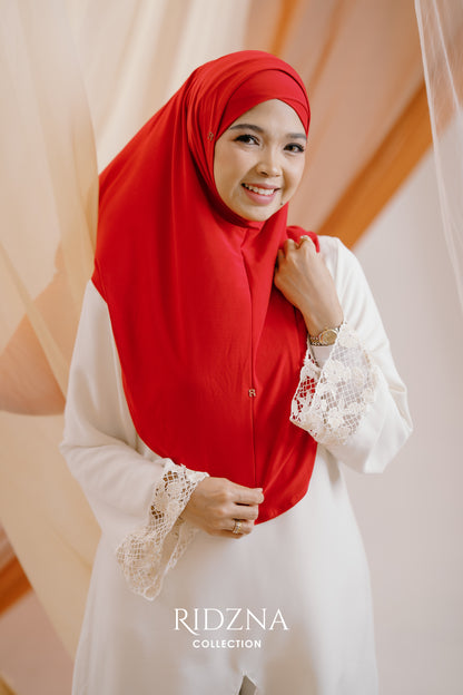Ridzna Hijab 2-in-1 Plain