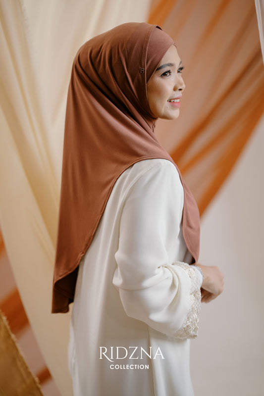 Ridzna Hijab 2-in-1 Plain