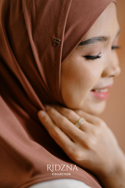 Ridzna Hijab 2-in-1 Plain