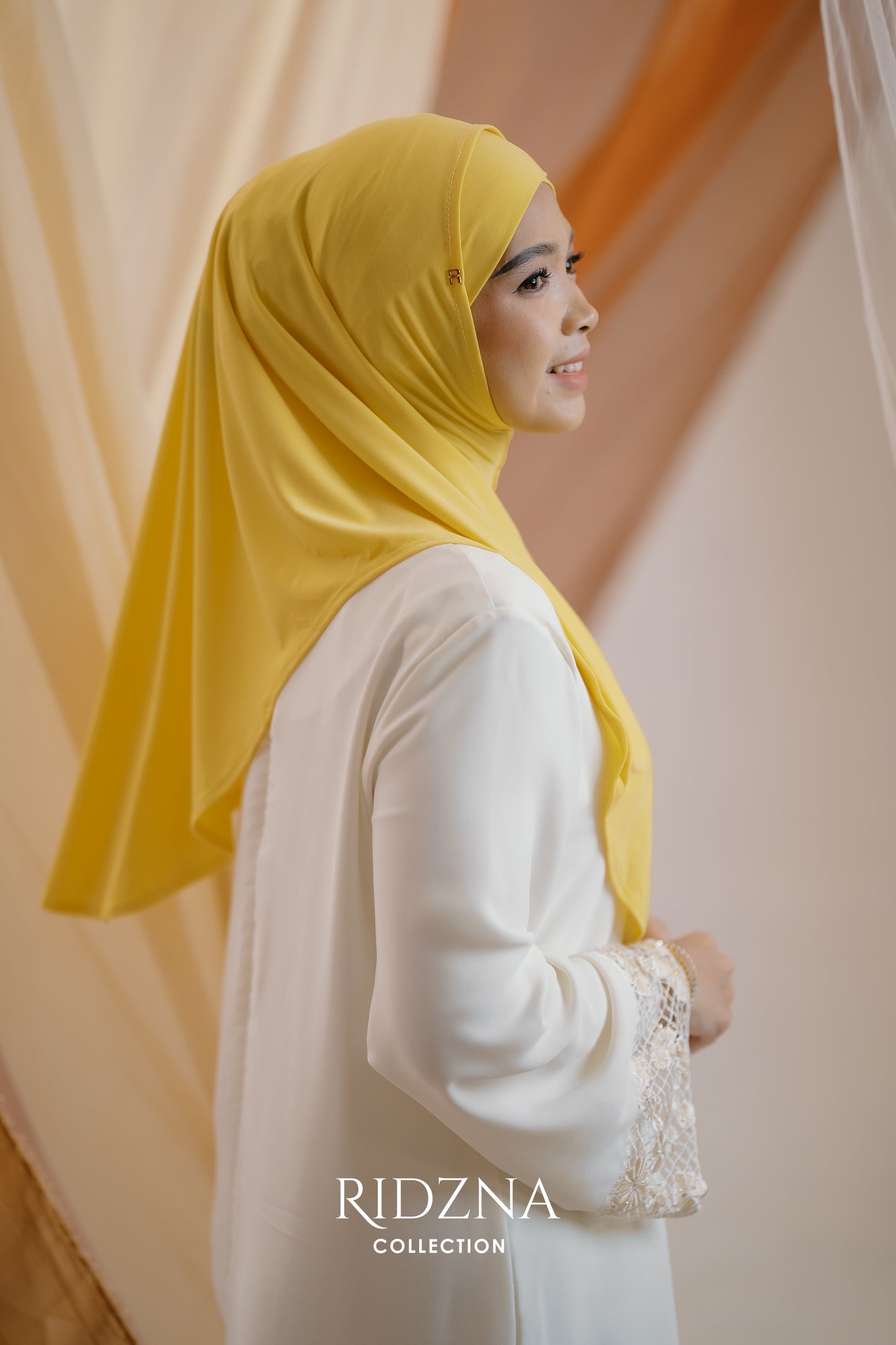 Ridzna Hijab 2-in-1 Plain