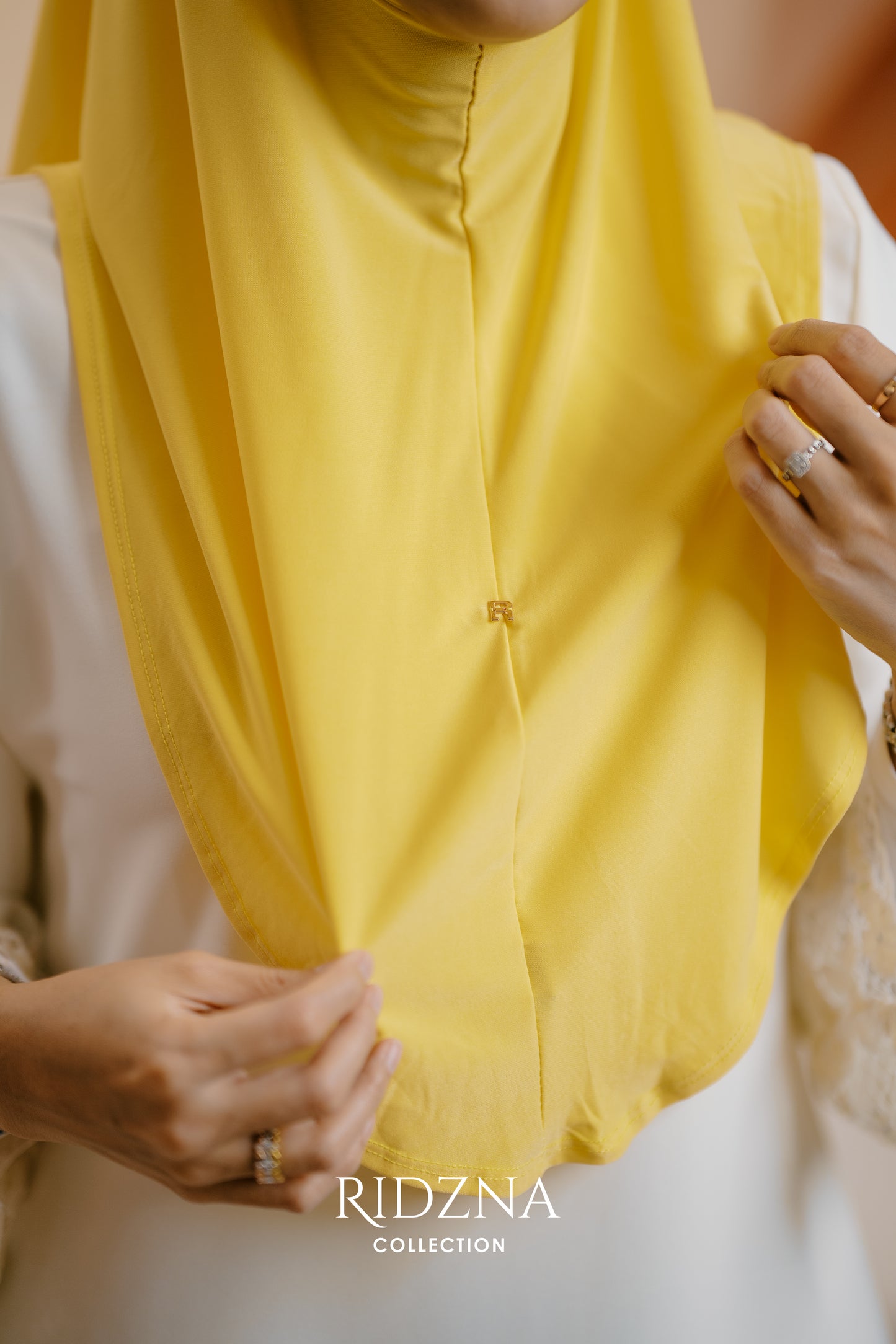 Ridzna Hijab 2-in-1 Plain