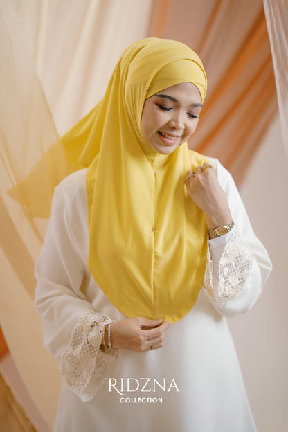 Ridzna Hijab 2-in-1 Plain