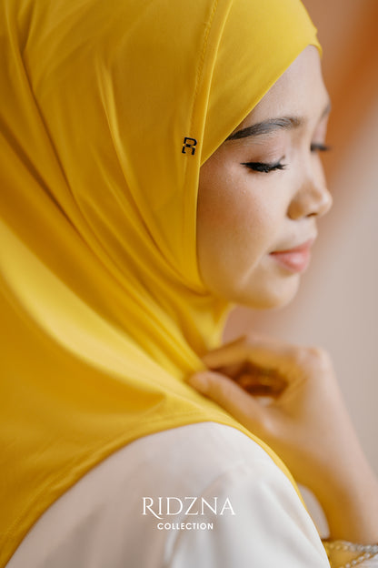 Ridzna Hijab 2-in-1 Plain