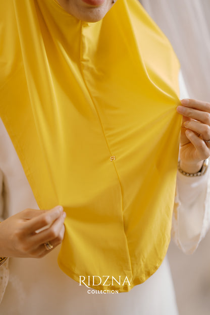 Ridzna Hijab 2-in-1 Plain