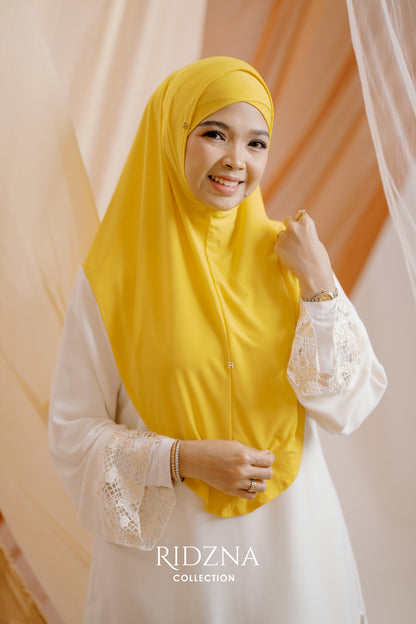 Ridzna Hijab 2-in-1 Plain